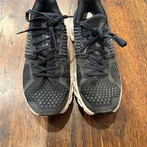 On Running Women’s Black and White Athletic Shoes